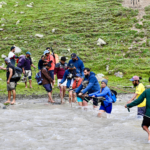 River Crossing in the Himalayas